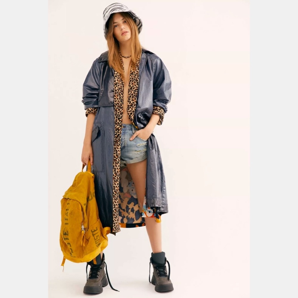 ❣️NOT FOR SALE HENCE PRICE❣️

Free People We The Free Trinity High Shine Coat